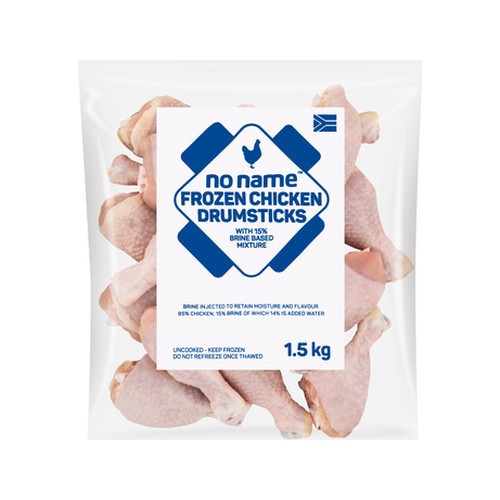 No Name Frozen Chicken Drumsticks 1.5kg